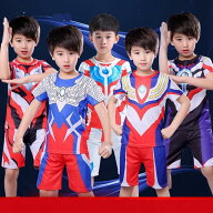 ウルトラマンUltraman セットアップ キッズ 上下セット 2点セット 半袖Tシャツ トップス　ハーフパンツ …