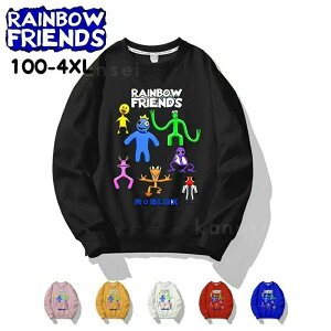 �������� �p�[�J�[ �L�b�Y �j�̎q ���̎q ���� 100cm-4XL �����g���[�i�[ �t�[�h�t ����T �X�E�F�b�g rainbow friends ���C���{�[ �t�����Y �O�b�Y �ߕ�