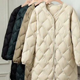 ダウンジャケット レディース ダウンコート レディース 防寒着 レディース レディースコート・ジャケット 保温 防風 暖かい 体型カバー 秋 冬