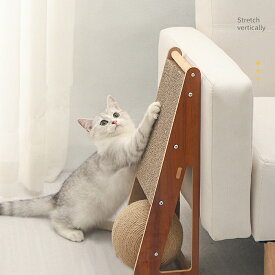 【40*12*12】キャットタワー ボール 据え置き型 爪とぎ 爪研ぎ 猫 2タイプ選べる M 爪とぎポール 麻縄 木製 ねこ おもちゃ ネコ 三角型 球 おしゃれ 爪みがき 猫タワー 猫用品 ペット用 ストレス発散 運動不足対策 猫カフェ 遊園地 ストレス発散 四季適用