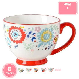 800円OFFクーポン マグカップ 食器 花柄 可愛い 食器 和食器 洋食器 スープ マグカップ カップ コーヒーカップ カフェオレ 北欧風 おしゃれ カフェ風 おうちカフェ シンプル みそ汁 ボタニカル 贈り物 YJSO