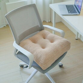 座布団 クッション 低反発 椅子 クッション 厚め 10cm 2層構造 45cm 座布団カバー シートクッション お尻が痛くならない 無地 車用 オフィスチェア用 おしゃれ