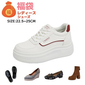 福袋 2026 シューズ スニーカー パンプス ブーツ 疲れにく 立ち仕事 疲れない靴 ブーツ 厚底スニーカー レディース ウォーキングシューズ きれい 軽量 疲れにくい カ運動靴 ウォーキング