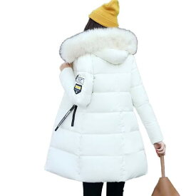 ダウンジャケット レディース アウター 秋 冬 ダウンコート 防寒着 寒さ対策 綿入れ シンプル エレガント 脚長シルエット 厚手 快適 スリム 保温性