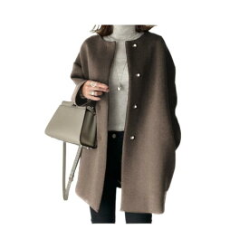 チェスターコート ロングコート コート アウター レディース ロング きれいめ 秋 春 暖かい 大人 無地 おしゃれ