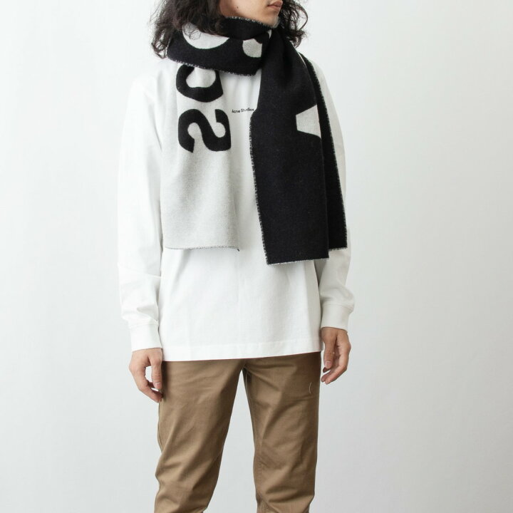 楽天市場】アクネ ストゥディオズ ACNE STUDIOS リバーシブルマフラー 