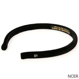 【500円クーポン対象】アレクサンドル ドゥ パリ ALEXANDRE DE PARIS カチューシャ LE VELOURS ELLA HEADBAND レディース 10mm THB-17404-10【2025AW-】