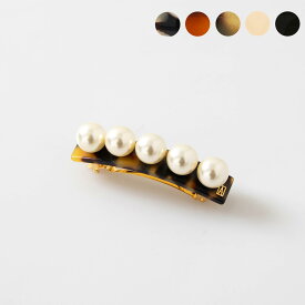 アレクサンドル ドゥ パリ ALEXANDRE DE PARIS バレッタ LES PERLES OVERSIZE BARRETTE レディース 6cm AA6-16919-05【2025AW-】