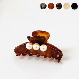 アレクサンドル ドゥ パリ ALEXANDRE DE PARIS ヘアクリップ（ミディアムサイズ） LES PERLES OVERSIZE HAIR CLIP M PERLEE レディース 8.5cm ACCM-16920-04【2025AW-】