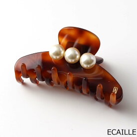 アレクサンドル ドゥ パリ ALEXANDRE DE PARIS ヘアクリップ（ミディアムサイズ） LES PERLES OVERSIZE HAIR CLIP M PERLEE レディース 8.5cm ACCM-16920-04【2025AW-】