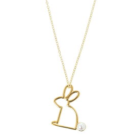 アリータ ALIITA ネックレス ウサギモチーフ イエローゴールド CONEJITO PERLA RABBIT PEARL NECKLACE ROLO NRPU8W000RYG09K 9KT J1000 YELLOW GOLD