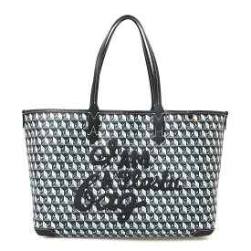 アニヤハインドマーチ ANYA HINDMARCH バッグ レディース トートバッグ I AM A PLASTIC BAG SMALL MOTIF TOTE [スモール モチーフ トート] 5050925149877 RECYCLED CANVAS 149877 CHARCOAL【A4】【英国】