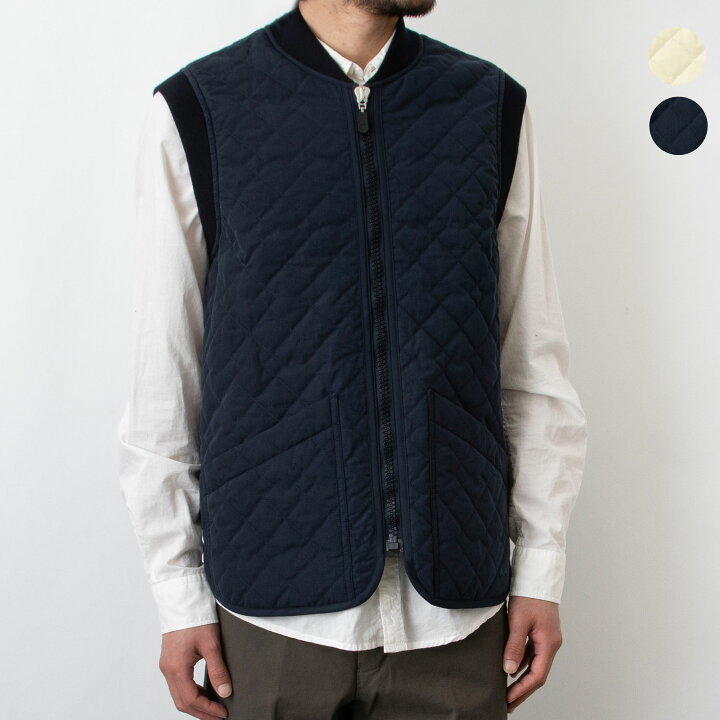 楽天市場】アーペーセー A.P.C. メンズ キルティングベスト SILAS 