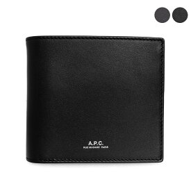 アーペーセー A.P.C. 財布 メンズ 二つ折り財布（小銭入れ付き） LONDON NEW WALLET PXAWV H63340