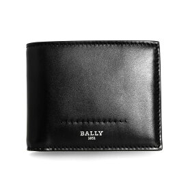 バリー BALLY 財布 メンズ 二つ折り財布 ブラック SCRIBE SCEVYE 6300809 U901P BLACK