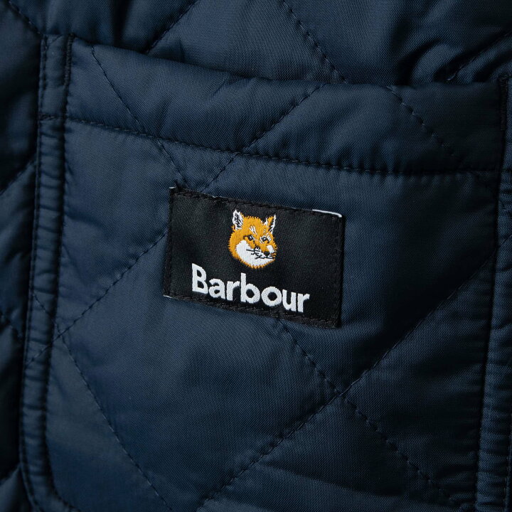 楽天市場】バブアー×メゾン キツネ BARBOUR × MAISON KITSUNE コラボ  