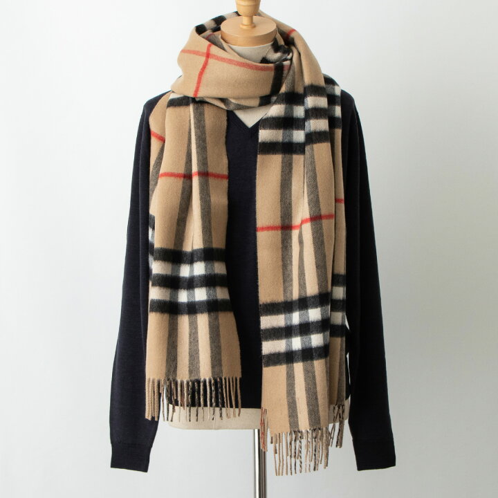 楽天市場】バーバリー BURBERRY カシミアマフラー（カシミヤ 