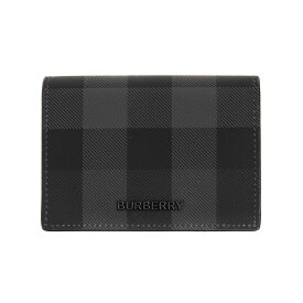 バーバリー BURBERRY メンズ 名刺入れ（カードケース） FLINT 80702041 BRT:141900 A1208 CHARCOAL【英国】【2024SS】