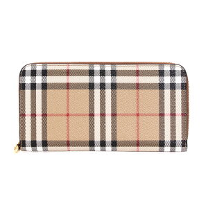バーバリー BURBERRY ラウンド財布 財布 PVC ベージュ系 / マルチ  