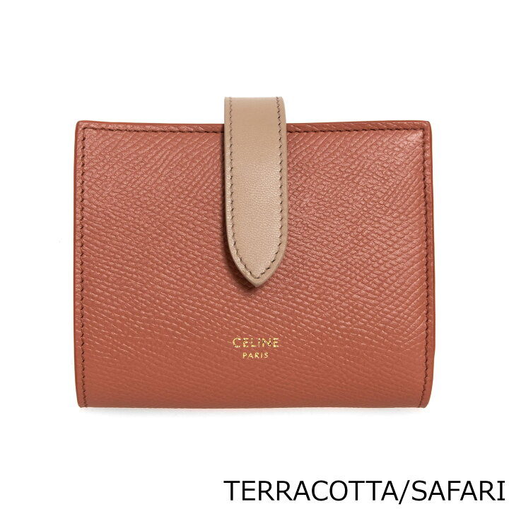 楽天市場】セリーヌ CELINE 財布 レディース 二つ折り財布 SMALL STRAP  