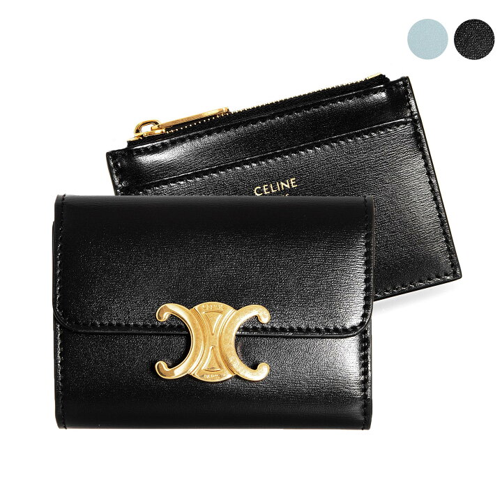 楽天市場】セリーヌ CELINE 財布 レディース 三つ折り財布 TRIOMPHE 