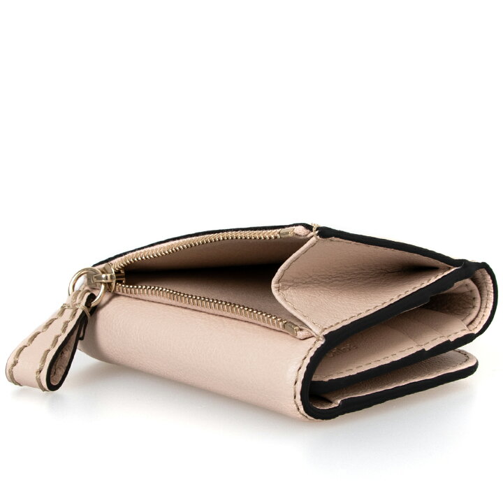 楽天市場】クロエ CHLOE 財布 三つ折り財布 セメントピンク EDITH 