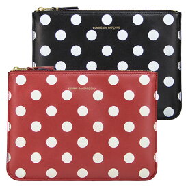 コムデギャルソン COMME DES GARCONS レディース メンズ ポーチ POLKA DOTS PRINTED [ポルカドットプリント] SA5100PD [全2色]