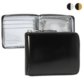 コムデギャルソン COMME DES GARCONS 財布 レディース メンズ ラウンドファスナー二つ折り財布 MIRROR INSIDE FULL ZIP AROUND WALLET [ミラーインサイド] SA7100MI【ミニ財布】【2024SS-】