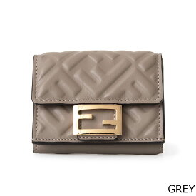 【最大10,000円クーポン】フェンディ FENDI 財布 三つ折り財布 BAGUETTE MICRO TRIFOLD WALLET [バゲット マイクロ 三つ折り財布] 8M0395 AAJD レディース【ミニ財布】