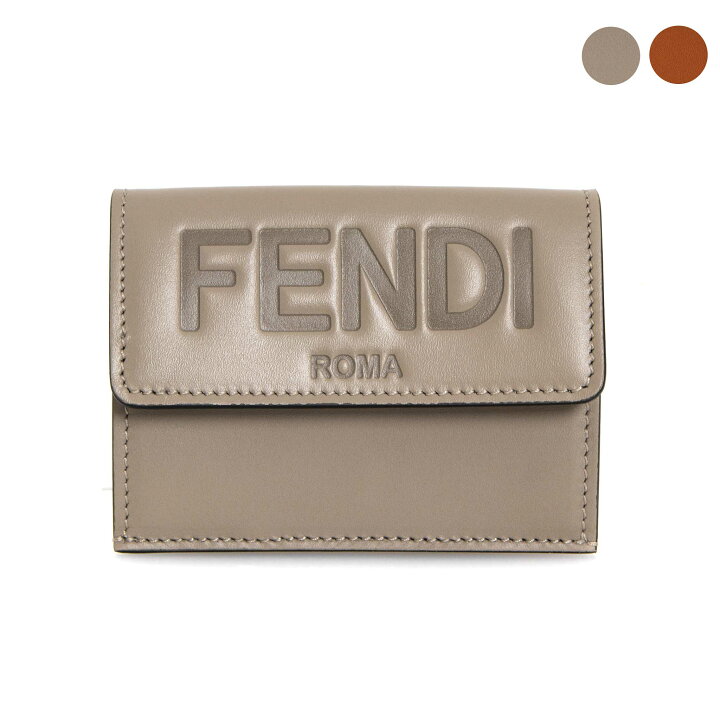 楽天市場】フェンディ FENDI 財布 レディース 三つ折り財布 FENDI ROMA  