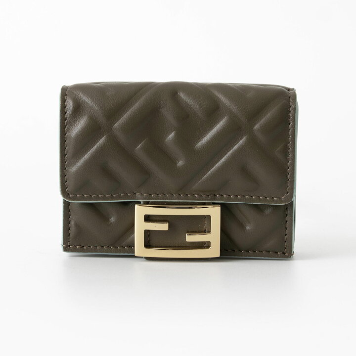FENDI フェンディ MICRO TRI-FOLD WALLET 三つ折り財布 折りたたみ財布  
