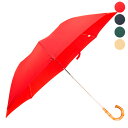 フォックスアンブレラズ FOX UMBRELLAS 傘 レディース 折りたたみ傘 WHANGEE CROOK HANDLE TEL12 [全4色]【レイングッ…
