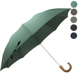 フォックスアンブレラズ FOX UMBRELLAS 傘 折りたたみ傘 BROWN MAPLE CROOK HANDLE TEL1 メンズ【英国ブランド】【レイングッズ】