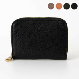 イルビゾンテ IL BISONTE 財布 ラウンドファスナー財布/コインケース CLASSIC ZIP AROUND WALLET レディース メンズ SZW053 PO0001 / PV0001【ミニ財布】【2025SS】