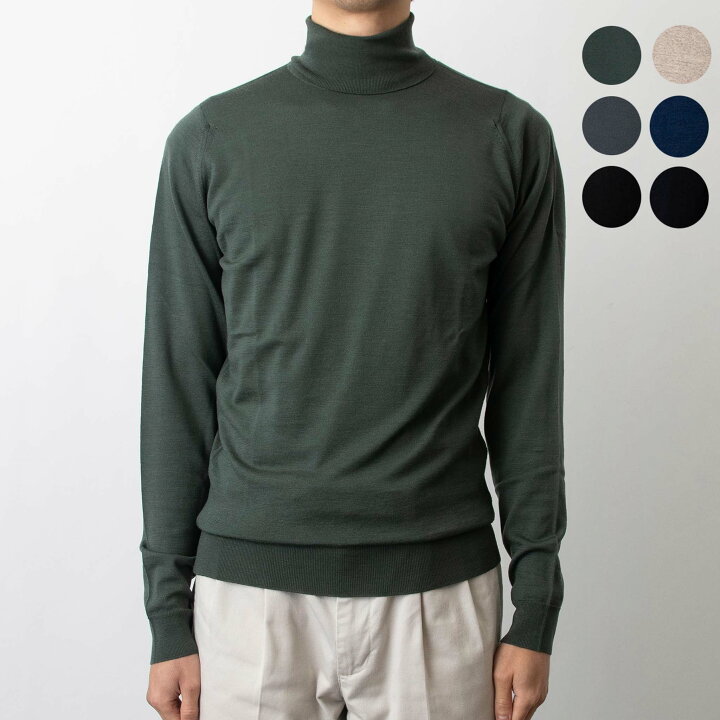 楽天市場】ジョンスメドレー JOHN SMEDLEY タートルネック長袖ニット 