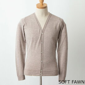 【ポイント3倍】ジョンスメドレー JOHN SMEDLEY メンズ Vネック長袖カーディガン PETWORTH V NECK CARDIGAN STANDARD FIT【英国】