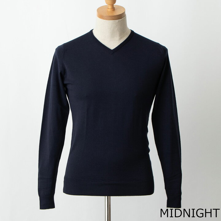 楽天市場】ジョンスメドレー JOHN SMEDLEY Vネック長袖ニット SHIPTON 