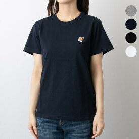 メゾン キツネ MAISON KITSUNE レディース 半袖Tシャツ FOX HEAD PATCH CLASSIC TEE SHIRT AW00103 KJ0005