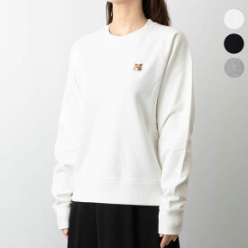 メゾン キツネ MAISON KITSUNE レディース スウェット FOX HEAD PATCH ADJUSTED SWEATSHIRT AW00303 KM0001【mkd_10】