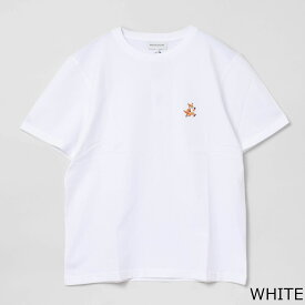 【10％OFFクーポン対象】メゾン キツネ MAISON KITSUNE 半袖Tシャツ SPEEDY FOX PATCH COMFORT TEE SHIRT メンズ MM00125 KJ0008