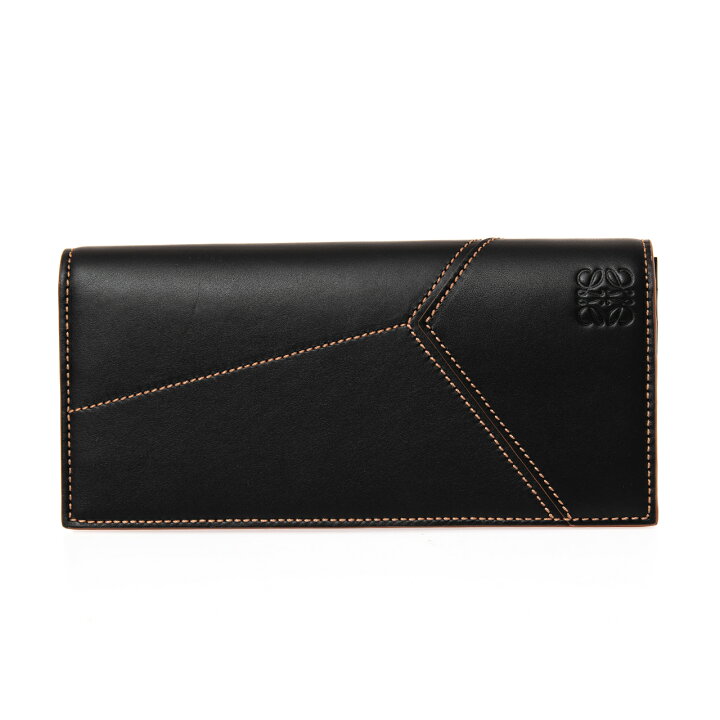 楽天市場 ロエベ Loewe 財布 メンズ 長財布 小銭入れ付き ブラック Puzzle Stitches Long Horizontal Wallet パズルステッチ Cx01 1100 Black Chelseagardensuk