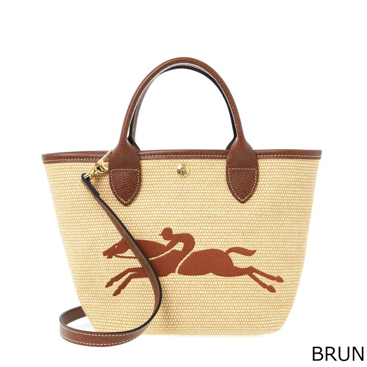 楽天市場】ロンシャン LONGCHAMP バッグ レディース かごバッグ トート 