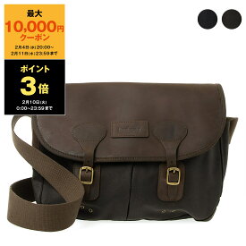 【1,000円クーポン対象】バブアー BARBOUR バッグ ショルダーバッグ WAX LEATHER TARRAS CROSSBODY [ワックス コットン レザー トリム ショルダー バッグ] メンズ レディース UBA0003【レイングッズ】【A4】【英国ブランド】