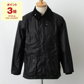 【ポイント5倍】バブアー BARBOUR メンズ ジャケット（レギュラーフィット） BEDALE WAX JACKET MWX0018 BK91 BLACK【英国】