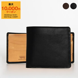 【最大10,000円クーポン】ベオーマ BEORMA 財布 メンズ 二つ折り財布（小銭入れ付き） THE CLARENCE COIN POCKET NOTE CASE TWO TONE S0008 BADALASSI NOFIN【英国】