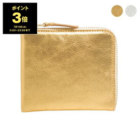 【ポイント3倍】コムデギャルソン COMME DES GARCONS 財布 レディース メンズ L字ファスナー財布/コインケース GOLD LINE ZIP AROUND WALLET [ゴールドライン] SA3100G【2024SS-】