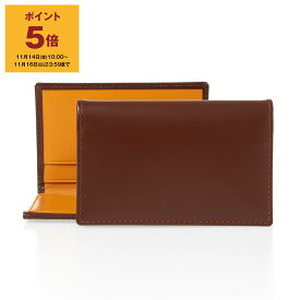 【ポイント5倍】エッティンガー ETTINGER 名刺入れ（カードケース） ハバナブラウン ブライドルレザー VISITING CARD CASE メンズ BH143J HAVANA BRIDLE HIDE COLLECTION【英国ブランド】