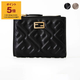 【ポイント5倍】フェンディ FENDI 財布 二つ折り財布 BAGUETTE SLIM BAGUETTE [スリムバゲット] 8M0506 AAJD レディース【ミニ財布】