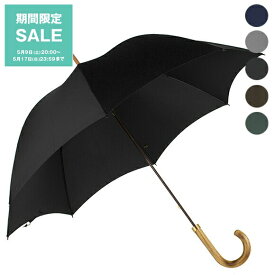 フォックスアンブレラズ FOX UMBRELLAS 傘 長傘 日傘 POLISHED HARDWOOD HANDLE/LIGHT GRAINED メンズ GT1【晴雨兼用】【レイングッズ】【英国ブランド】