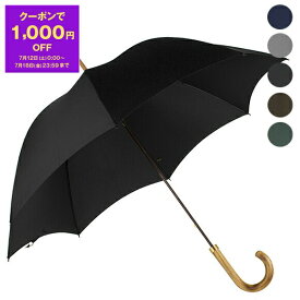 【1,000円クーポン対象】フォックスアンブレラズ FOX UMBRELLAS 傘 長傘 日傘 POLISHED HARDWOOD HANDLE/LIGHT GRAINED メンズ GT1【晴雨兼用】【レイングッズ】【英国ブランド】
